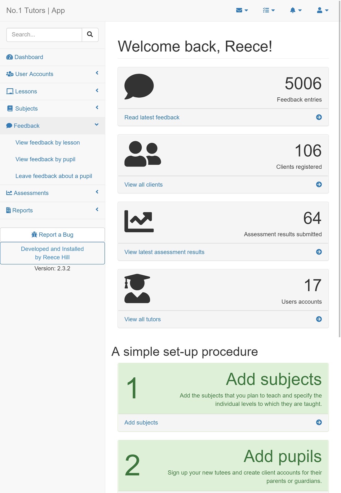 Student Progress Tracker